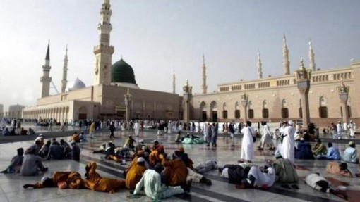 Prophet Muhammad is buried in the Saudi city of Medina