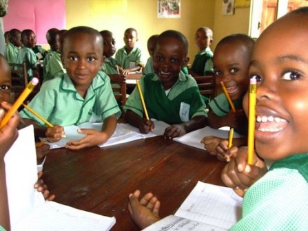 A Nigerian primary school