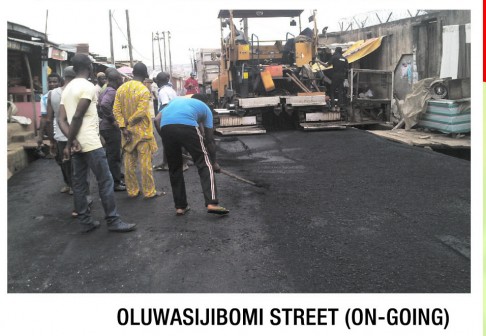 Oluwasijibomi Street being rehabilitated