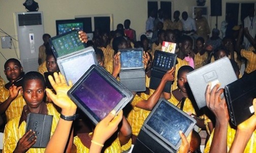 Osun secondary school students display their Opon Imo