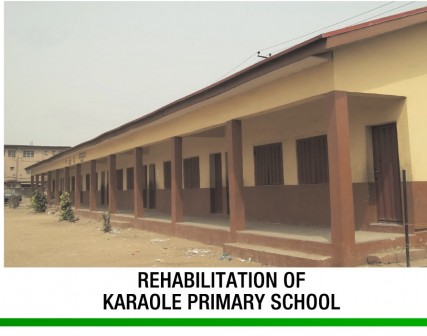 New-look Karaole Primary School after its rehabilitation