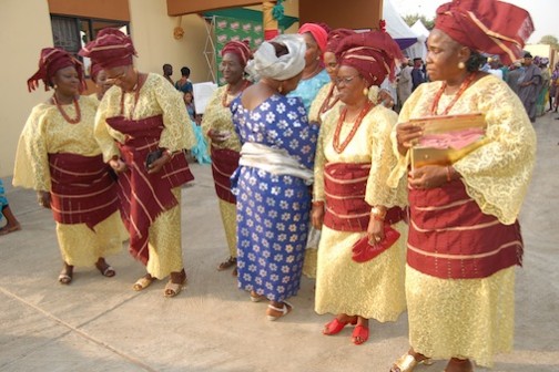 Some senior female Ilesa chiefs