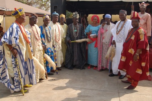 Traditional rulers from The Republic of Benin
