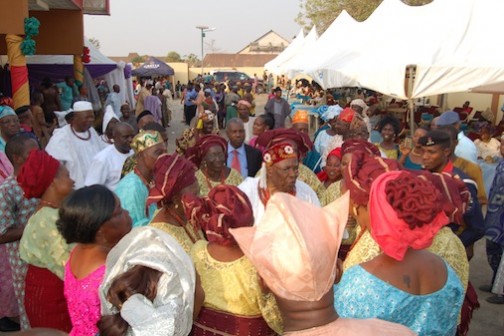 Crowd at Uyiarere festival
