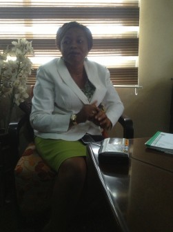 Alhaja Aderonke Kudirat Bello, Head of Admin. Ifako Ijaiye LG