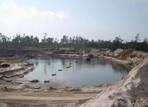 sand dredging