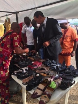 Ben Murray-Bruce at the 'Made in Aba' fair