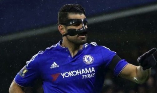 Diego Costa celebrates after scoring for Chelsea Photo: AP