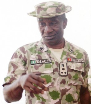 Brig. Gen. Victor Ezugwu, GOC, 7 Division of Nigerian Army