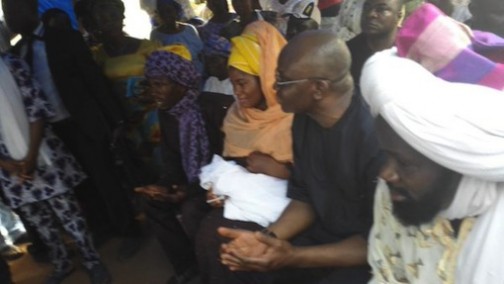 Governor Ayodele Fayose during the naming ceremony