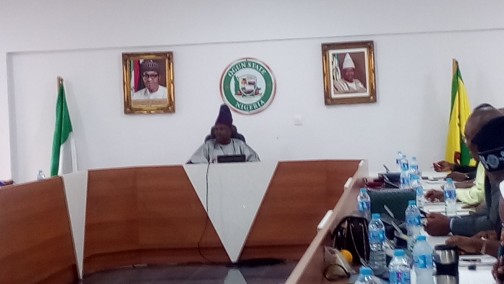 Special session of the State Executive Council  at the Ogu State Governor's office, Oke Mosan, ,Abeokuta. Photo: Abiodun Onafuye