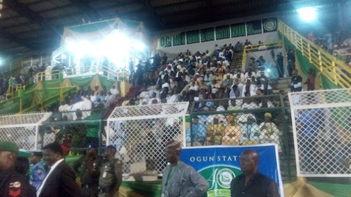 An event held at the Abeokuta stadium Photo: Abiodun Onafuye/Abeokuta
