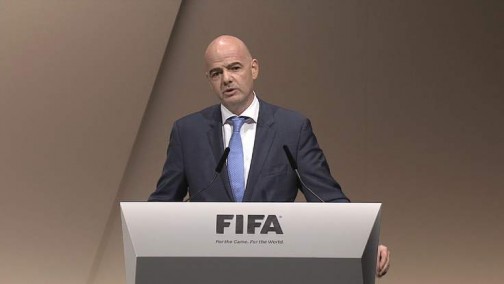 Gianni Infantino is new FIFA president