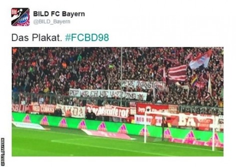 Bayern fans kick against Pep Guardiola