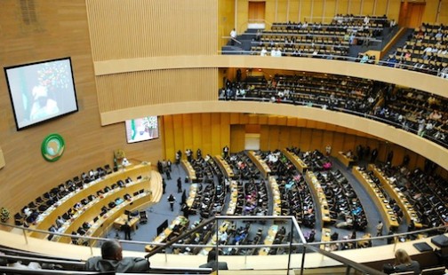 An African Union session