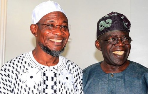 Governor Rauf Aregbesola and Asiwaju Bola Tinubu