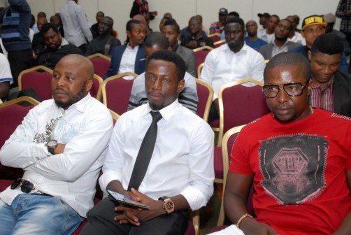Guests  at Joseph Yobo Centennary Game launch