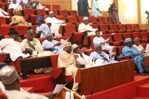 A cross section of lawmakers at the national assembly