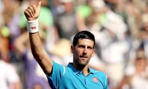 The victory was Djokovic's 10th in their last 11 meetings Photo: Matthew Stockman/Getty Images