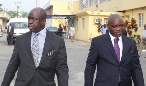 Rickey Tarfa and Joseph Nwobike