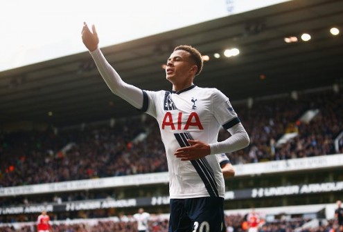 Dele Alli scores his last goal as a teenager. He turns 20 tomorrow
