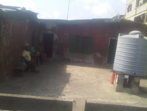 House where man who attered wife over sex for more children reside in Apapa