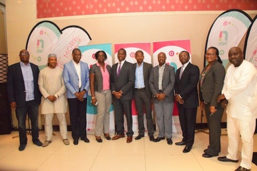 Kamar Abass, Chairman ntel Nigeria (middle) with other senior management staff