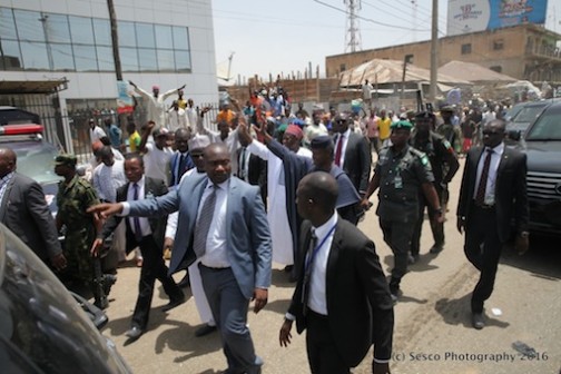 Even on the street, Kano citizens were cheering Prof Yemi Osinbajo