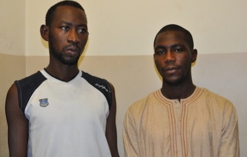 L-R: Mohammed Sufiyanu and Abbas Attahiru