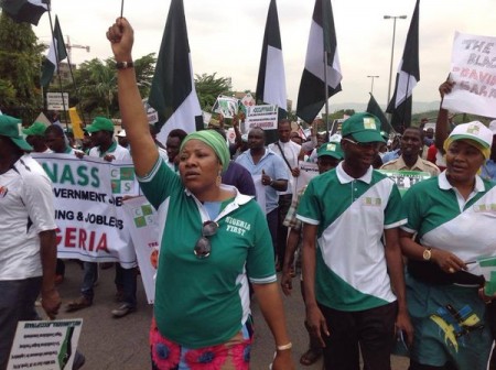 FILE PHOTO: OccupyNASS protesters