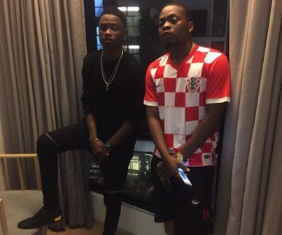 L-R: Lil Kesh and Olamide
