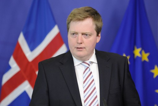 Iceland PM, Sigmundur David Gunnlaugsson