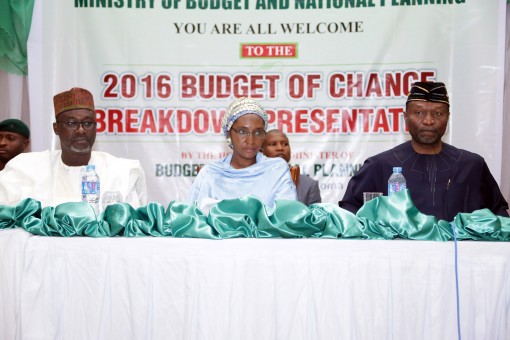 BUDGET BREAKDOWN BY MINISTER OF BUDGET AND NATIONAL PLANNING