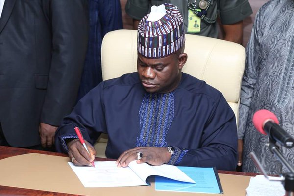 Governor Yahaya bello