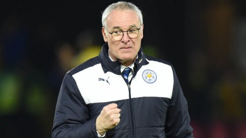 Leicester manager, Claudio Ranieri