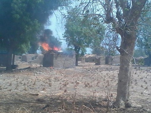 Nigerian troops burn Boko Haram den