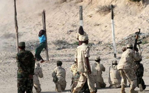 Indonesian execution ground