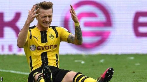 Marco Reus dropped from the German squad Photo: AFP