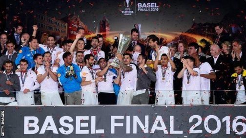 Sevilla crowned Europa League champions for third successive time