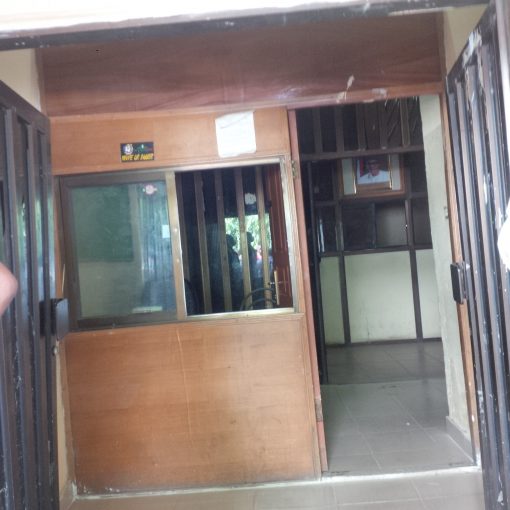Broken Frontdoor at NFF secretariat