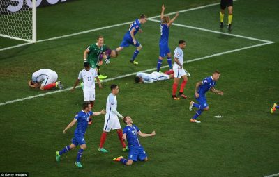 Iceland beat England