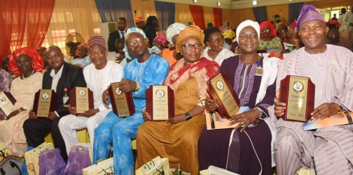 Cross section of the award recipients during the Long Service Merit Award to mark this year's Public Service Day