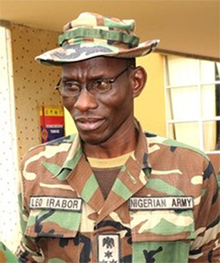 Major-General Lucky Irabor, Theatre Commander of Operation Lafiya Dole