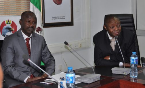 Acting Chairman of EFCC and another official