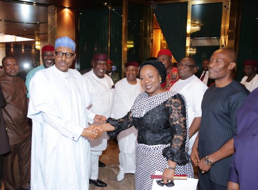 PRESIDENT BUHARI RECEIVES SOUTH-EAST GROUP FOR CHANGE