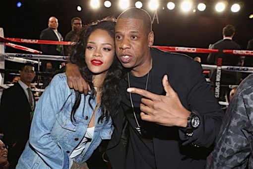 Rihanna and Jay Z (Photo by Jerritt Clark/WireImage)