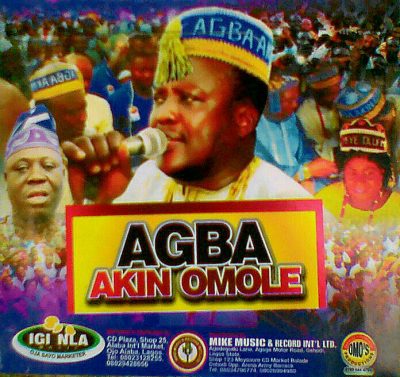 Saheed Osupa's CD with the Agba Akin Omole title