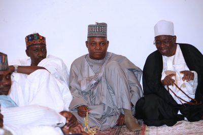 Pictures: Federal Govt delegation to family of Late Shettima Ali ...