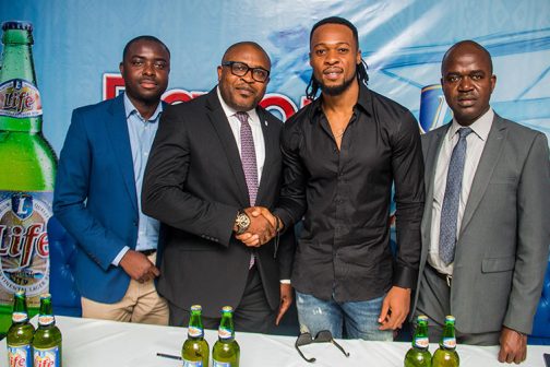 Award-winning artiste, Flavour announced as brand ambassador for Life Continental Lager Beer