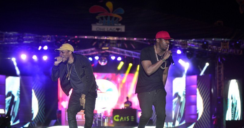Artiste performing on stage